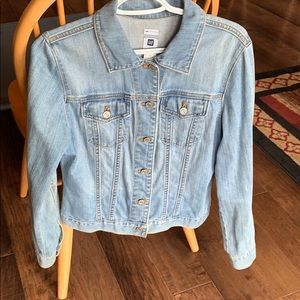 Light blue denim jacket